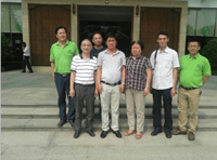 湖北省石材协会领导来瑞成石业参观指导