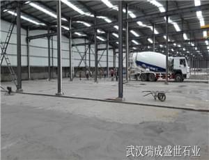 瑞成石业新工厂厂房完成混凝土施工，进入机器设备安装阶段